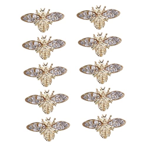 PartyKindom 10Stücke Bienen Charms aus Legierung Retro Nageldekoration für DIY Maniküre Vielseitig Einsetzbar für Nägel Gesicht und Körper Langlebig und Sicher Anwendung PartyKindom 10Stücke Bienen Charms aus Legierung Retro Nageldekoration für DIY Maniküre Vielseitig Einsetzbar für Nägel Gesicht und Körper Langlebig und Sicher Anwendung von PartyKindom