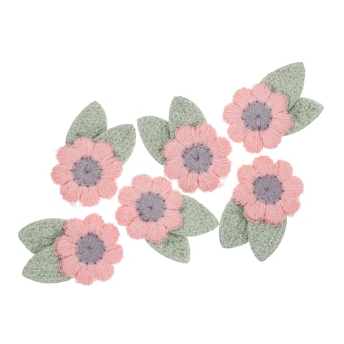 PartyKindom 10Stücke Blume Bestickte Patches für DIY Kleidung Aufnäher Applikationen Hochwertige Handarbeitsmaterialien Langlebig und Farbecht von PartyKindom