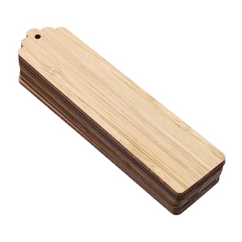 PartyKindom 10Stücke DIY Lesezeichen Unbehandeltem Holz Kreative Holzhandwerk Blanko Tags für Bastelprojekte zum Bemalen und Gravieren für und Dekoration PartyKindom 10Stücke DIY Lesezeichen Unbehandeltem Holz Kreative Holzhandwerk Blanko Tags für Bastelprojekte zum Bemalen und Gravieren für und Dekoration von PartyKindom