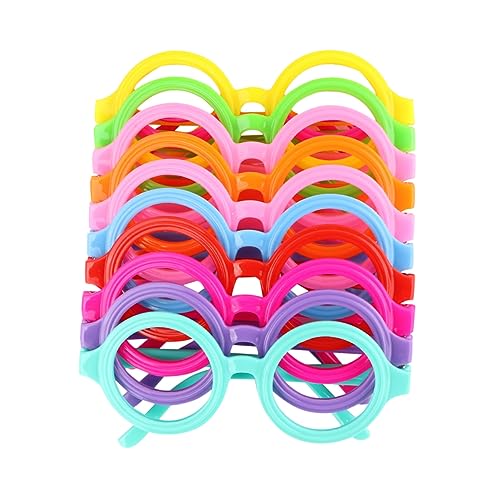 PartyKindom 10Stücke Dekorative Brillenrahmen für Ausgefallenes Partyzubehör Lustige Foto Requisiten Brillendekoration für Feiern und Festivals Glatt und Hautfreundlich PartyKindom 10Stücke Dekorative Brillenrahmen für Ausgefallenes Partyzubehör Lustige Foto Requisiten Brillendekoration für Feiern und Festivals Glatt und Hautfreundlich von PartyKindom