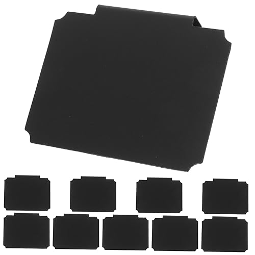 PartyKindom 10Stücke Etikettenhalter Clips aus PVC Abnehmbare Preisschild Klemmen für Lagerbehälter Vielseitige Korbetiketten für Supermärkte und Beschreibbare Beschilderung von PartyKindom