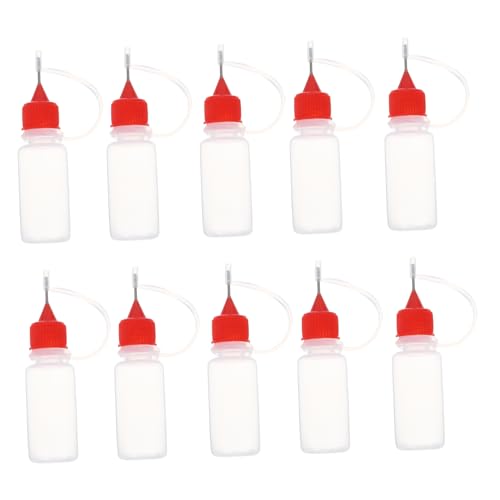 PartyKindom 10Stücke Squeeze Flaschen mit Nadelspitzen Flasche für Kleber Flüssigöl Acrylmalerei und DIY Quilling Pe Kunststoffspender Nachfüllbar Präzise Dosierung PartyKindom 10Stücke Squeeze Flaschen mit Nadelspitzen Flasche für Kleber Flüssigöl Acrylmalerei und DIY Quilling Pe Kunststoffspender Nachfüllbar Präzise Dosierung von PartyKindom