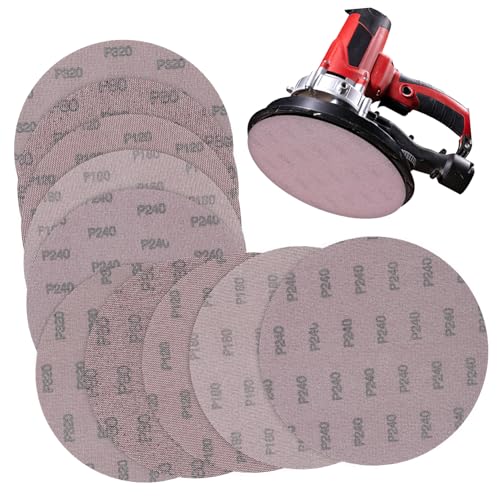 PartyKindom 10Stücke Trockenbauschleifer Schleifscheiben Körnung Hook Loop Sandpapier für Wandreparatur Vielseitige Schleifpads für Effizientes Schleifen PartyKindom 10Stücke Trockenbauschleifer Schleifscheiben Körnung Hook Loop Sandpapier für Wandreparatur Vielseitige Schleifpads für Effizientes Schleifen von PartyKindom