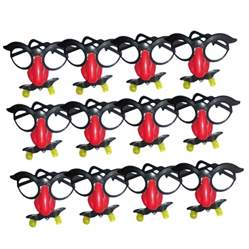 PartyKindom 12 Stück Aprilscherz Brille ferngläser kinderferngläser witzig spassgeschenke Party hoch Schnurrbart-Brillen-Ornament dekorativer Schnurrbart mit Brille Plastik PartyKindom 12 Stück Aprilscherz Brille ferngläser kinderferngläser witzig spassgeschenke Party hoch Schnurrbart-Brillen-Ornament dekorativer Schnurrbart mit Brille Plastik von PartyKindom