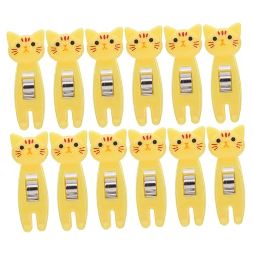 PartyKindom 12 Stück Cartoon Papierclips Multifunktionale Snackbeutel und Memo Halter für Bürobedarf Schule und Reisen zur Organisation von Notizen und Dokumenten PartyKindom 12 Stück Cartoon Papierclips Multifunktionale Snackbeutel und Memo Halter für Bürobedarf Schule und Reisen zur Organisation von Notizen und Dokumenten von PartyKindom