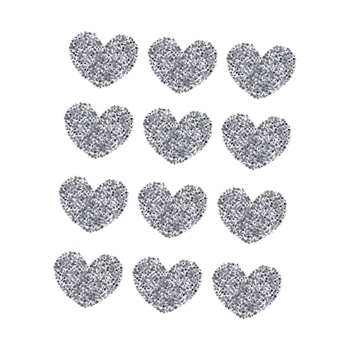 PartyKindom 12 Stück Herz Strass Patches Selbstklebende Aufbügelflicken für Kleidung Jeans Hüte Langlebig und Sicher Glänzende Applikationen zur Individuellen Gestaltung PartyKindom 12 Stück Herz Strass Patches Selbstklebende Aufbügelflicken für Kleidung Jeans Hüte Langlebig und Sicher Glänzende Applikationen zur Individuellen Gestaltung von PartyKindom
