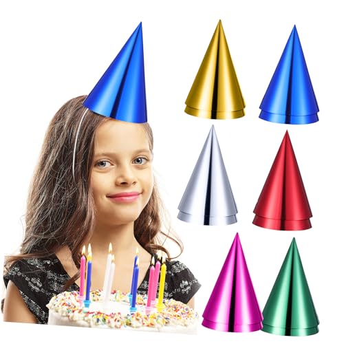 PartyKindom 12 Stück Partyhut -Geburtstagsmütze Blau Partyhüte Geburtstagskappe Vorabend geburtstagskrone Geburtstagsfeier Dekorationen Hüte Partykegelhüte Partyzubehör Papier PartyKindom 12 Stück Partyhut -Geburtstagsmütze Blau Partyhüte Geburtstagskappe Vorabend geburtstagskrone Geburtstagsfeier Dekorationen Hüte Partykegelhüte Partyzubehör Papier von PartyKindom