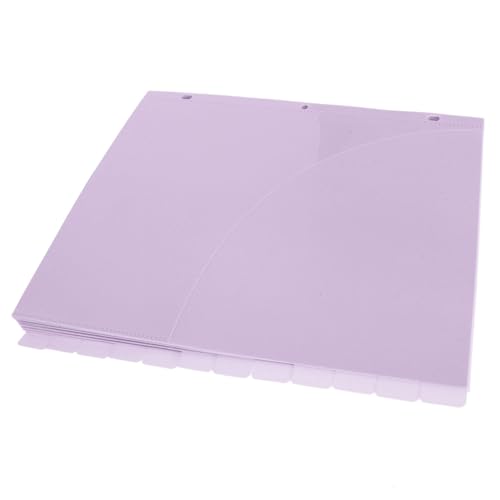 PartyKindom 12 Stück Teiliges Dokumententaschen Langlebige PP Binder Einschübe mit Fächern Reißfeste Organizer Taschen für Budgetplaner und Lose Praktische Ablage für Ordner und Akten PartyKindom 12 Stück Teiliges Dokumententaschen Langlebige PP Binder Einschübe mit Fächern Reißfeste Organizer Taschen für Budgetplaner und Lose Praktische Ablage für Ordner und Akten von PartyKindom