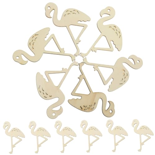 PartyKindom 12 Stück Teiliges Flamingo Holzset DIY Holzfiguren für Kreative Bastelarbeiten Robuste Holzstücke mit Glatter Oberfläche für Partydekoration Schul und Familienprojekte PartyKindom 12 Stück Teiliges Flamingo Holzset DIY Holzfiguren für Kreative Bastelarbeiten Robuste Holzstücke mit Glatter Oberfläche für Partydekoration Schul und Familienprojekte von PartyKindom