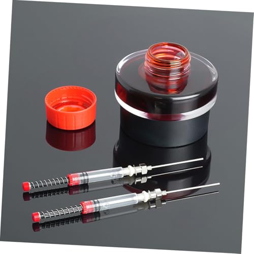 PartyKindom 12 Stück Teiliges Füllfederhalter Tintenfüllhilfe Spritzenfüller aus Kunststoff und Edelstahl Praktische Tintenabsorber für Schüler und Büro Leicht Robust und Einfach zu Bedienen PartyKindom 12 Stück Teiliges Füllfederhalter Tintenfüllhilfe Spritzenfüller aus Kunststoff und Edelstahl Praktische Tintenabsorber für Schüler und Büro Leicht Robust und Einfach zu Bedienen von PartyKindom