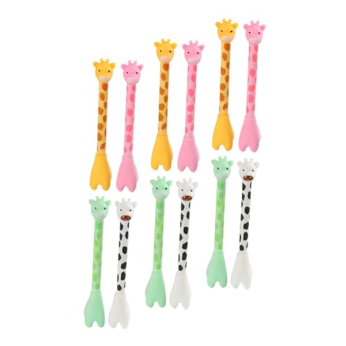 PartyKindom 12 Stück Teiliges Giraffen Gelstift für Schüler Ergonomische Kugelschreiber aus Rutschfest in Farben Je für Schule Büro und Notizen PartyKindom 12 Stück Teiliges Giraffen Gelstift für Schüler Ergonomische Kugelschreiber aus Rutschfest in Farben Je für Schule Büro und Notizen von PartyKindom