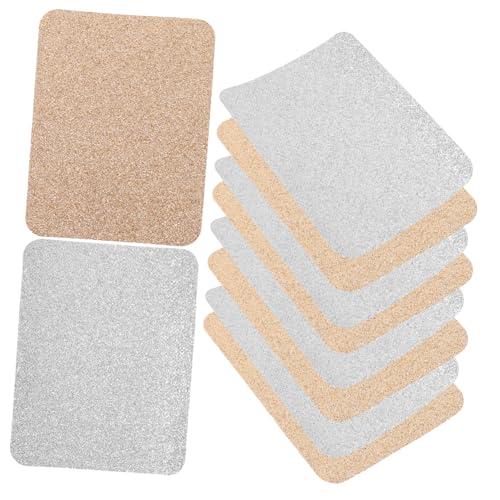 PartyKindom 12 Stück Teiliges Glitzer Patches zum Aufbügeln für Jeans und Kleidung Rechteckige Reparaturflicken für Dekorative und Funktionale Anwendungen für Jacken Hosen und Shirts von PartyKindom