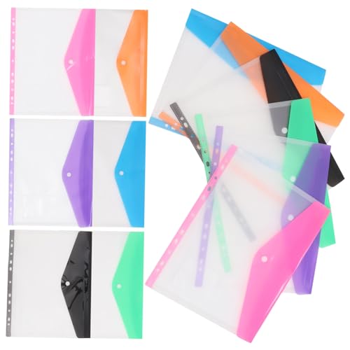 PartyKindom 12 Stück Teiliges PP Dokumententaschen mit Snap button Verschluss Transparente Lose Taschen Strapazierfähig Vielseitig für Büro Schule Reisen zur Ordentlichen Aufbewahrung PartyKindom 12 Stück Teiliges PP Dokumententaschen mit Snap button Verschluss Transparente Lose Taschen Strapazierfähig Vielseitig für Büro Schule Reisen zur Ordentlichen Aufbewahrung von PartyKindom