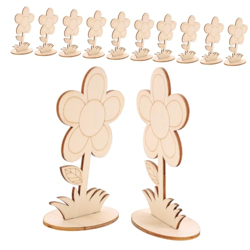 PartyKindom 12 Stück Teiliges Unvollendete Holzblumen zum Bemalen DIY Holzblumen Bastelset für Kreative Handwerksprojekte Glatte Oberfläche Natürliche Holzmaterialien für Frühling Hochzeit PartyKindom 12 Stück Teiliges Unvollendete Holzblumen zum Bemalen DIY Holzblumen Bastelset für Kreative Handwerksprojekte Glatte Oberfläche Natürliche Holzmaterialien für Frühling Hochzeit von PartyKindom