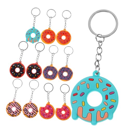 PartyKindom 12Stücke Donut Schlüsselanhänger aus Niedliche Taschenanhänger mit Dessert für Geldbörsen und Geburtstagsfeiern und Mehr PartyKindom 12Stücke Donut Schlüsselanhänger aus Niedliche Taschenanhänger mit Dessert für Geldbörsen und Geburtstagsfeiern und Mehr von PartyKindom