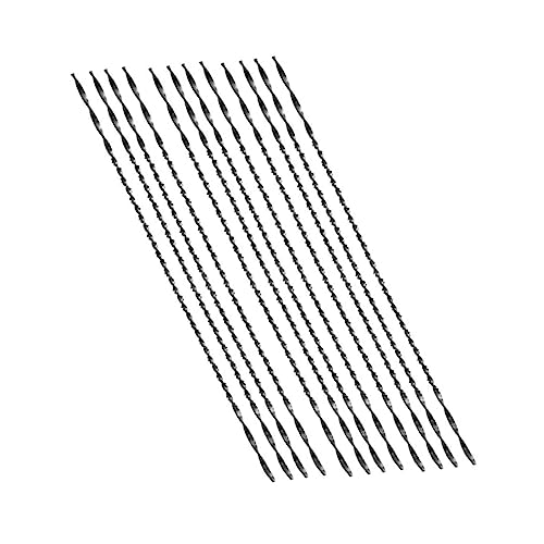 PartyKindom 12Stücke Spiralzahn Sägeblätter für U Förmige Sägen Hochwertige Stahlklingen für DIY Projekte und Modellbau von PartyKindom