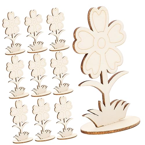 PartyKindom 12Stücke Teiliges Holzblumen Bastelset Unfertige Holzblumen Gestalten für DIY Tischdekoration Hochzeitsdekor und Projekte PartyKindom 12Stücke Teiliges Holzblumen Bastelset Unfertige Holzblumen Gestalten für DIY Tischdekoration Hochzeitsdekor und Projekte von PartyKindom