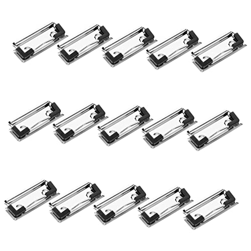 PartyKindom 15 Stück Tragbarer Metallclip -set Clips Schlüssel Datei Zurück in Die Schulmaterial Clip Für Die Zwischenablage Klemmboardbindemittel Büroklammern Montierbar Eisen Silber PartyKindom 15 Stück Tragbarer Metallclip -set Clips Schlüssel Datei Zurück in Die Schulmaterial Clip Für Die Zwischenablage Klemmboardbindemittel Büroklammern Montierbar Eisen Silber von PartyKindom