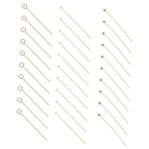 PartyKindom 150 Stück Diy Pins Set mit T Förmigen und Kugelkopf Nadeln für Ohrringe Armbänder und Einzigartige von PartyKindom