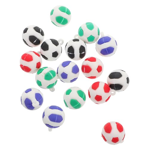 PartyKindom 16 Stück Fußball-Anhänger Sport-Charme Fußballparty Fußball für Fußball Anhänger Fußball Charms Fußball-Mittelstücke Fußball-Partygeschenke zum Geburtstag PVC-Weichkleber PartyKindom 16 Stück Fußball-Anhänger Sport-Charme Fußballparty Fußball für Fußball Anhänger Fußball Charms Fußball-Mittelstücke Fußball-Partygeschenke zum Geburtstag PVC-Weichkleber von PartyKindom
