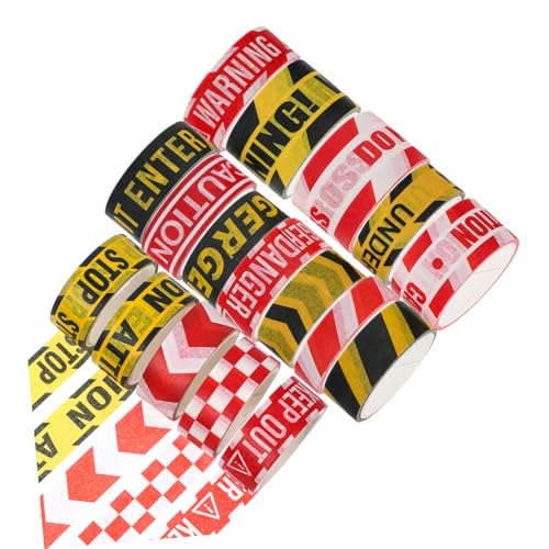 PartyKindom 16Rollen Dekoratives Washi Klebeband Vielseitig für Scrapbooking Geschenkverpackung DIY Projekte Leicht Ablösbar und Rückstandsfrei für Planer von PartyKindom