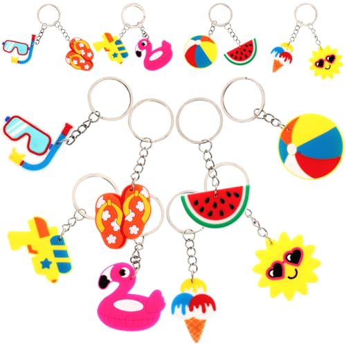 PartyKindom 16Stücke Hawaiianische Schlüsselanhänger Teiliges Tragbares Taschenzubehör im Tropischen Stil für Sommerpartys Geburtstag Aloha PartyKindom 16Stücke Hawaiianische Schlüsselanhänger Teiliges Tragbares Taschenzubehör im Tropischen Stil für Sommerpartys Geburtstag Aloha von PartyKindom