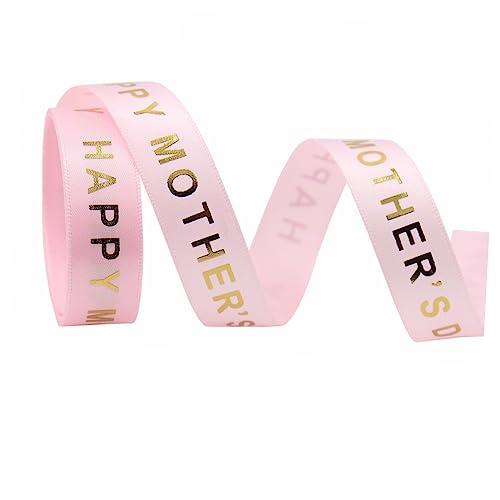PartyKindom 1Roll Festlicher dekorativer Gürtel Bast Schleifen zum Verpacken wickeln zum Einpacken Band Muttertag urlaub dekoratives band Blumenband Zierband muttertagsband Polyester Rosa PartyKindom 1Roll Festlicher dekorativer Gürtel Bast Schleifen zum Verpacken wickeln zum Einpacken Band Muttertag urlaub dekoratives band Blumenband Zierband muttertagsband Polyester Rosa von PartyKindom