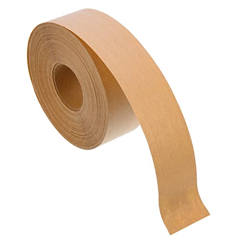 PartyKindom 1Rolle Kraftpapier Klebeband Hochklebendes Umweltfreundliches Verpackungsband für Bastelarbeiten Einfach von PartyKindom