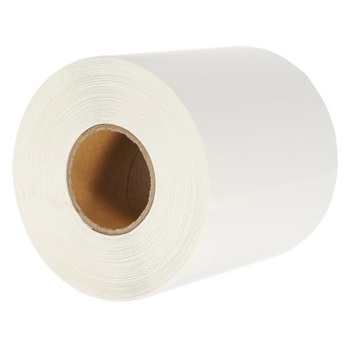 PartyKindom 1Rolle Thermopapier Selbstklebende Druckbare Versandetiketten für Büro und Zuhause Vielseitig Einsetzbar für Etikettierung und Beschriftung von PartyKindom