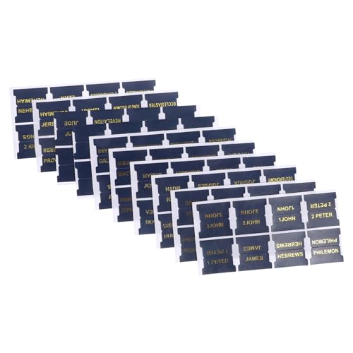 PartyKindom 1Satz Bibelregisterkarten aus PU Leder Index Tabs Leere Etiketten Praktische Lesezeichen für Studenten Kreative Gestaltung für Bibellesen und Studien als PartyKindom 1Satz Bibelregisterkarten aus PU Leder Index Tabs Leere Etiketten Praktische Lesezeichen für Studenten Kreative Gestaltung für Bibellesen und Studien als von PartyKindom