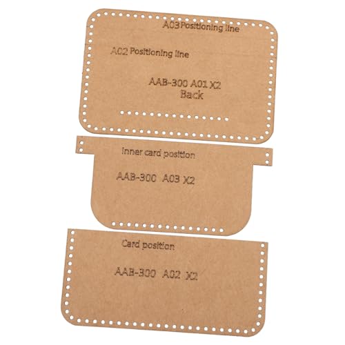 PartyKindom 1Satz DIY Lederschablonen für Brieftaschen Wiederverwendbare Muster Vorlagen Kraftpapier für Geldbörsen und Handwerk Präzise Maße Langlebig und Leicht zu Reinigen PartyKindom 1Satz DIY Lederschablonen für Brieftaschen Wiederverwendbare Muster Vorlagen Kraftpapier für Geldbörsen und Handwerk Präzise Maße Langlebig und Leicht zu Reinigen von PartyKindom