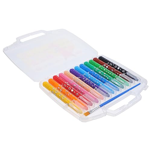 PartyKindom 1Satz Farben Rotierende Abwaschbare Buntstifte Set Wasserlösliche Malstifte für Waschbare Farben Sicher für Gouache Malerei und Körperzeichnungen PartyKindom 1Satz Farben Rotierende Abwaschbare Buntstifte Set Wasserlösliche Malstifte für Waschbare Farben Sicher für Gouache Malerei und Körperzeichnungen von PartyKindom