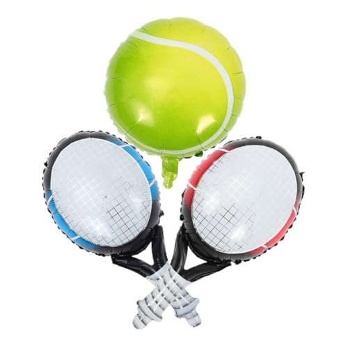 PartyKindom 1Satz Teiliges Set Folienballons Dekoration Für Tennis Geburtstagsfeiern Und Bachelorette Partys Hochwertige Aluminiumballons von PartyKindom