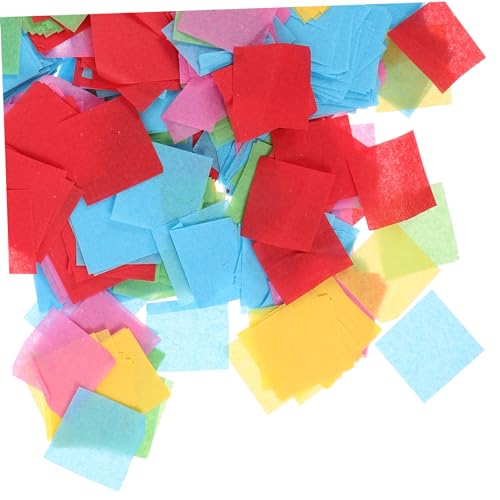 PartyKindom 1Tasche Bunte Seidenpapier Quadrate Dekoratives Mosaik für DIY Bastelarbeiten Scrapbooking Geschenkverpackungen und Party Dekorationen PartyKindom 1Tasche Bunte Seidenpapier Quadrate Dekoratives Mosaik für DIY Bastelarbeiten Scrapbooking Geschenkverpackungen und Party Dekorationen von PartyKindom
