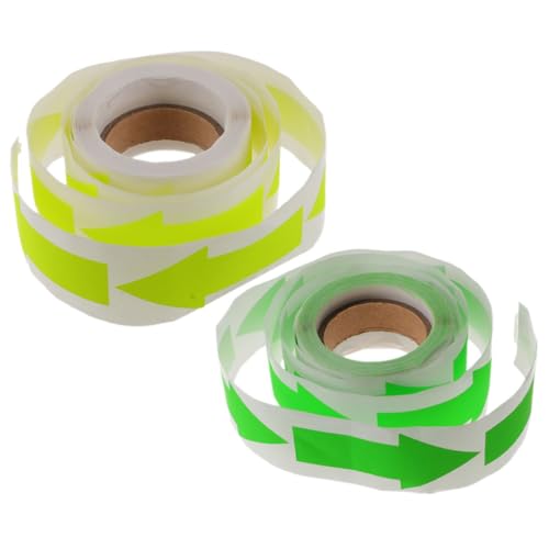 PartyKindom 2 Rollen Leuchtende Aufkleber Selbstklebend pro Geschenkversiegelung Etiketten Richtungspfeile für Geschenktüten Büro Lager Schule Basteln PartyKindom 2 Rollen Leuchtende Aufkleber Selbstklebend pro Geschenkversiegelung Etiketten Richtungspfeile für Geschenktüten Büro Lager Schule Basteln von PartyKindom