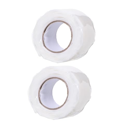PartyKindom 2 Rollen Wasserdichtes Reparatur Dichtungsband PVC Klebeband Flexibel Selbstklebend für Rohre Eimer Vielseitiges Abdichtungsband für Kunststoff PartyKindom 2 Rollen Wasserdichtes Reparatur Dichtungsband PVC Klebeband Flexibel Selbstklebend für Rohre Eimer Vielseitiges Abdichtungsband für Kunststoff von PartyKindom