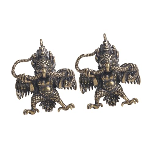 PartyKindom 2 STÜCK Kreative Messing Schlüsselanhänger Dapeng Vogel Anhänger DIY Schmuck Zubehör Langlebig Modisch Geschenkidee für Bastler und Liebhaber PartyKindom 2 STÜCK Kreative Messing Schlüsselanhänger Dapeng Vogel Anhänger DIY Schmuck Zubehör Langlebig Modisch Geschenkidee für Bastler und Liebhaber von PartyKindom