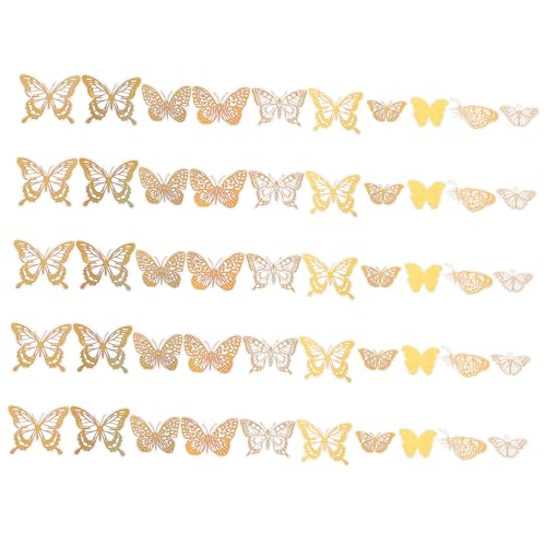 PartyKindom 2 Sätze Holografische Schmetterling DIY Sticker aus Hochwertigem Pet Material Selbstklebend Rückstandslos Entfernbar für Scrapbooking und Hand Account Teiliges PartyKindom 2 Sätze Holografische Schmetterling DIY Sticker aus Hochwertigem Pet Material Selbstklebend Rückstandslos Entfernbar für Scrapbooking und Hand Account Teiliges von PartyKindom