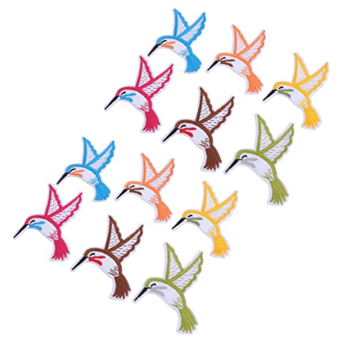 PartyKindom 2 Satz Teiliges Hummingbird Stickapplikationen Set Bestickte Bügelflicken und Nähaufnäher für Kleidung Jeans Taschen Umweltfreundlich Vielseitig zum Reparieren und Dekorieren von PartyKindom 2 Satz Teiliges Hummingbird Stickapplikationen Set Bestickte Bügelflicken und Nähaufnäher für Kleidung Jeans Taschen Umweltfreundlich Vielseitig zum Reparieren und Dekorieren von von PartyKindom