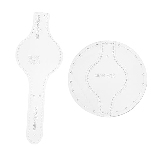PartyKindom 2 Stück Acryl Vorlage Teilig für Geldbörsen Langlebige Schablonen für Lederarbeiten DIY Geldbeutel Muster Transparentes Design für Präzises Schneiden für Handgefertigte PartyKindom 2 Stück Acryl Vorlage Teilig für Geldbörsen Langlebige Schablonen für Lederarbeiten DIY Geldbeutel Muster Transparentes Design für Präzises Schneiden für Handgefertigte von PartyKindom