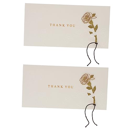 PartyKindom 2 Stück Dankeskarten mit Goldprägung Edle Klappkarten für Geburtstag Hochzeit Shower Hochwertige Gratulationskarten Beschreibbar ohne Umschlag Stilvoll für Freund und Familie PartyKindom 2 Stück Dankeskarten mit Goldprägung Edle Klappkarten für Geburtstag Hochzeit Shower Hochwertige Gratulationskarten Beschreibbar ohne Umschlag Stilvoll für Freund und Familie von PartyKindom