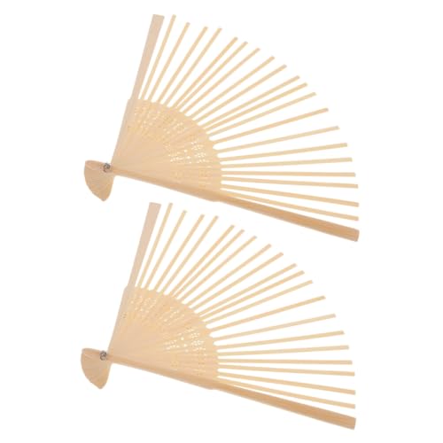 PartyKindom 2 Stück Fächerrahmen Teilig Faltbar Holz DIY Handfächer Bastelset Festival Handventilator Faltbar Leicht Tragbar Langlebig für Tanz Events und Party PartyKindom 2 Stück Fächerrahmen Teilig Faltbar Holz DIY Handfächer Bastelset Festival Handventilator Faltbar Leicht Tragbar Langlebig für Tanz Events und Party von PartyKindom