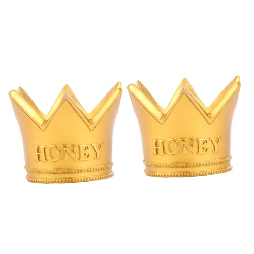 PartyKindom 2 Stück Goldene Resin Krone Cake Topper Edle Tortendeko für Geburtstag Hochzeit Glitzernde Kuchenverzierung Sichere und Langlebige Dekoration für Mütter Braut PartyKindom 2 Stück Goldene Resin Krone Cake Topper Edle Tortendeko für Geburtstag Hochzeit Glitzernde Kuchenverzierung Sichere und Langlebige Dekoration für Mütter Braut von PartyKindom