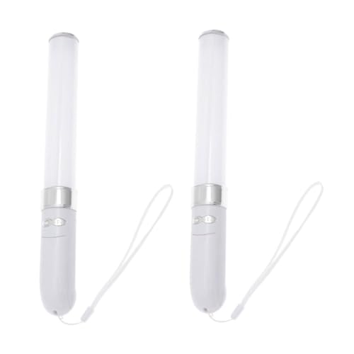 PartyKindom 2 Stück LED Glow Sticks Wiederverwendbare Luminous Sticks für Partys Konzerte und Veranstaltungen Farben für Musikfans und Feierlichkeiten PartyKindom 2 Stück LED Glow Sticks Wiederverwendbare Luminous Sticks für Partys Konzerte und Veranstaltungen Farben für Musikfans und Feierlichkeiten von PartyKindom