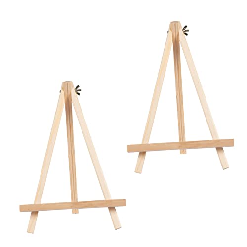 PartyKindom 2 Stück Mini Holz Staffelei Stabile Dreibein Tischstaffelei aus Hochwertigem Holz und Kompakt für Kleine Leinwände Skizzen Kinderzeichnungen und Ausstellung Laden PartyKindom 2 Stück Mini Holz Staffelei Stabile Dreibein Tischstaffelei aus Hochwertigem Holz und Kompakt für Kleine Leinwände Skizzen Kinderzeichnungen und Ausstellung Laden von PartyKindom