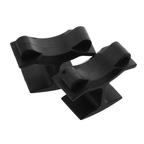 PartyKindom 2 Stück Pfeifenfingerclips Tragbare PVC Pfeifenhalter für Sport und Outdoor Aktivitäten für Schiedsrichter und Training von PartyKindom