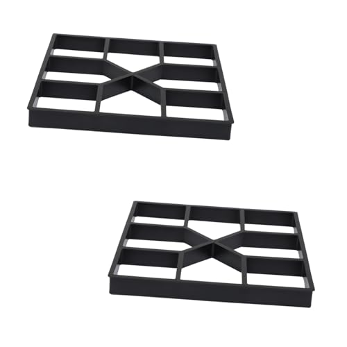 PartyKindom 2 Stück Pflasterform DIY Modellierwerkzeug für Betonböden Langlebige Gießform für Gartenwege Terrassen und Balkone Einfache Anwendung für Kreative Gestaltung von PartyKindom