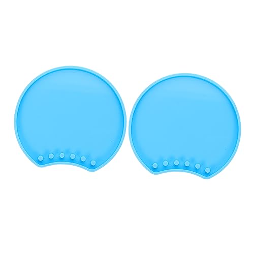 PartyKindom 2 Stück Silikonform für Haarschmuck DIY Bastelbedarf Epoxidharz Gießform für Handgefertigte Haarreifen und Ohrringe Einfaches Entformen für Kreative Projekte von PartyKindom