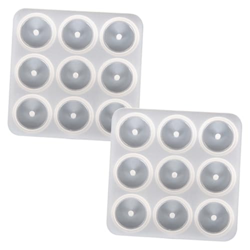 PartyKindom 2 Stück Silikonform für Schmuckanhänger Teiliges Flexible Langlebige Form für DIY Halskettenanhänger Bastelfreundlich Wiederverwendbar für Epoxidharz und Schmuckherstellung PartyKindom 2 Stück Silikonform für Schmuckanhänger Teiliges Flexible Langlebige Form für DIY Halskettenanhänger Bastelfreundlich Wiederverwendbar für Epoxidharz und Schmuckherstellung von PartyKindom