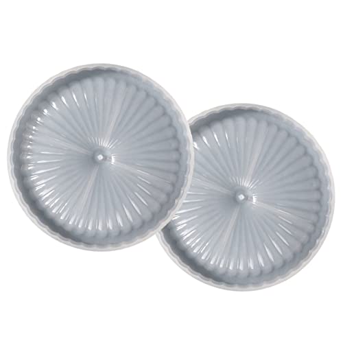 PartyKindom 2 Stück Teiliges Silikonform für DIY Räucherstäbchenhalter Flexible Reißfeste Epoxidharz Gießform für Aromaschalen Leicht zu Reinigen und Langlebig für Handwerksprojekte von PartyKindom